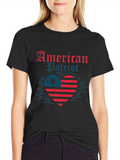 American Patriot Heart T-Shirt