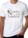 Grooms Sassy and Fabulous Sister T-Shirt