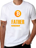BTC Millionaire Father Loading T-Shirt