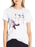 Anime Character Black T-Shirt