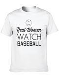 Real Women Watch Baseball T-Shirt