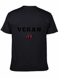 Vegan Cherry Graphic T-Shirt
