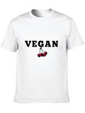 Vegan Cherry Graphic T-Shirt