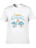 Future Meteorologist Black Graphic Tee