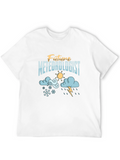 Future Meteorologist Black Graphic Tee