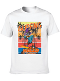 Surfing Hallo-ween Skeleton T-Shirt