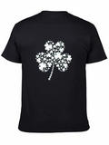 St. Patricks Day Shamrock T-Shirt - Black