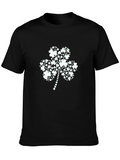 St. Patricks Day Shamrock T-Shirt - Black