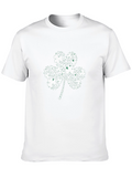 St. Patricks Day Shamrock T-Shirt - Black