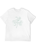 St. Patricks Day Shamrock T-Shirt - Black