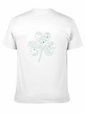 St. Patricks Day Shamrock T-Shirt - Black