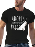 Adopted Dog Breed T-Shirt