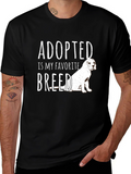 Adopted Dog Breed T-Shirt