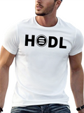 HODL Solana Crypto Black T-Shirt