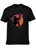 Retro Paintball T-Shirt - Vaporwave Design