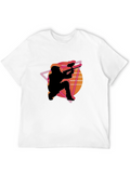 Retro Paintball T-Shirt - Vaporwave Design