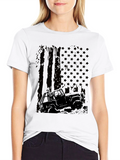 Off-Road American Flag T-Shirt