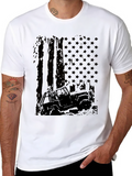 Off-Road American Flag T-Shirt