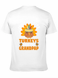 My Favorite Turkeys Call Me Grandpap T-Shirt