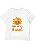 My Favorite Turkeys Call Me Grandpap T-Shirt