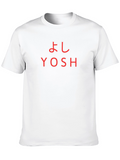 YOSH Black T-Shirt - Japanese-Inspired Design