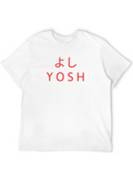 YOSH Black T-Shirt - Japanese-Inspired Design