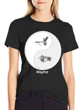 Billy Fly T-Shirt - Yin Yang Design