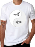 Billy Fly T-Shirt - Yin Yang Design