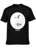 Billy Fly T-Shirt - Yin Yang Design