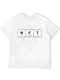 NFT Crypto Black T-Shirt - Non Fungible Token Design