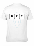 NFT Crypto Black T-Shirt - Non Fungible Token Design