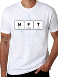 NFT Crypto Black T-Shirt - Non Fungible Token Design
