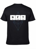 NFT Crypto Black T-Shirt - Non Fungible Token Design