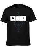 NFT Crypto Black T-Shirt - Non Fungible Token Design