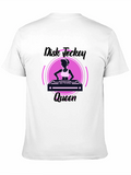 Disk Jockey Queen Graphic Tee