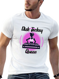 Disk Jockey Queen Graphic Tee