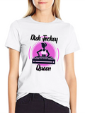 Disk Jockey Queen Graphic Tee
