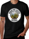 Organ Pipe Cactus Arizona Black T-Shirt