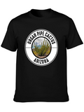 Organ Pipe Cactus Arizona Black T-Shirt