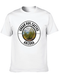 Organ Pipe Cactus Arizona Black T-Shirt