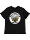 Organ Pipe Cactus Arizona Black T-Shirt