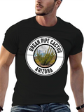 Organ Pipe Cactus Arizona Black T-Shirt