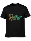 Retro Style Black Graphic Tee