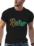 Retro Style Black Graphic Tee