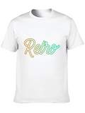 Retro Style Black Graphic Tee
