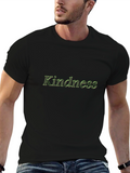 Kindness T-Shirt - Black Crew Neck Tee