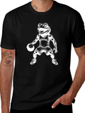 Frog Basketball Graphic T-Shirt - Funny Sports Tee