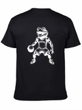 Frog Basketball Graphic T-Shirt - Funny Sports Tee
