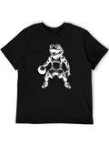 Frog Basketball Graphic T-Shirt - Funny Sports Tee