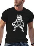 Frog Basketball Graphic T-Shirt - Funny Sports Tee